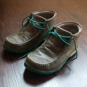 Twisted X Turquoise Accent Driving Mocs / Moccasin